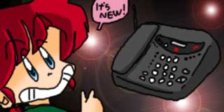 先代のFAX電話の購入は1995年9月3日だったよーで…最初の通話相手はピザ屋…え…?ヽ(^.^;)丿