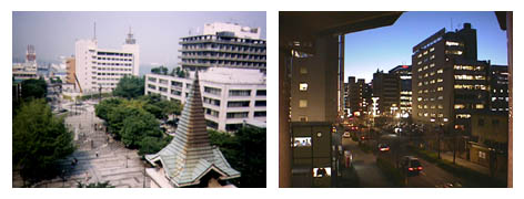左側が前のビルで、右が今のビルでしてねヽ(^.^)丿前のビルは横浜港の真っ正面でありますヽ(^.^)丿うーん、これも２年も前になってしまうんだなぁ…ヽ(^.^;)丿