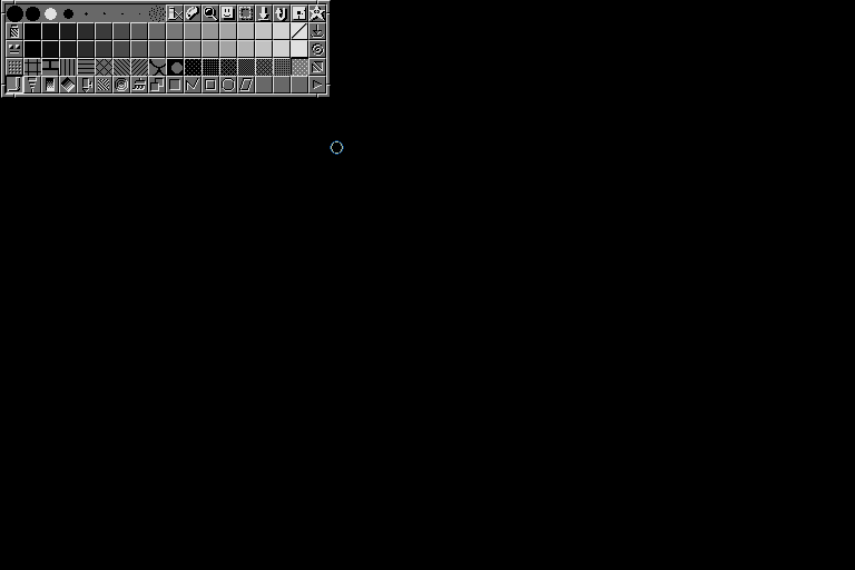 xpstの初期パレット(xpstを /D オプションで起動するとデフォルトパレットになる)