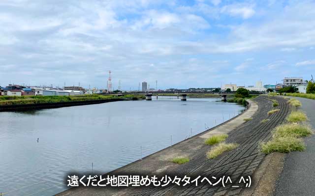 川向こうに渡るにはパスポートが…(いりませんw)
